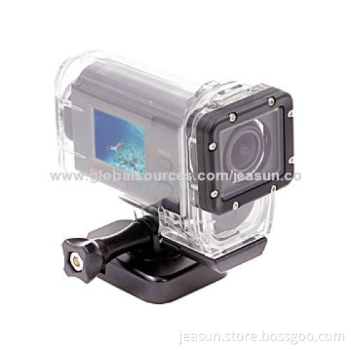Full HD 1,080P Sports Waterproof Camera with Bidirectional Remote Controller